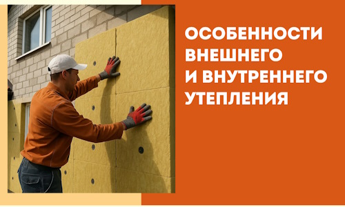 Какие особенности внешнего и внутреннего утепления в Красногорске