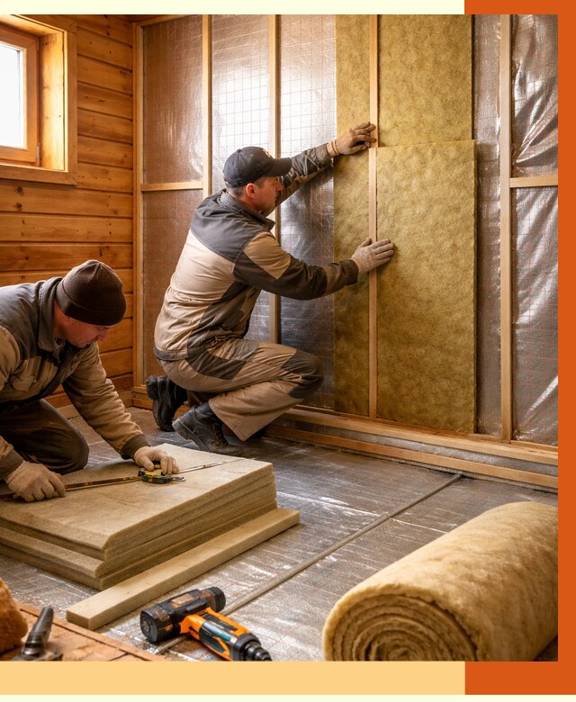 Утепление бани изнутри в Красногорске под ключ от 4268 руб./м² | ТепломастерКрр