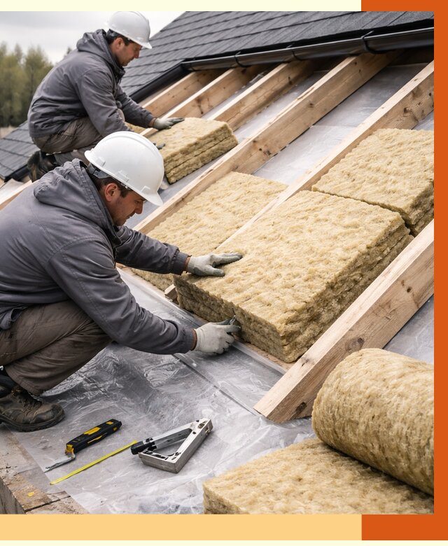 Утепление крыши в Красногорске от 1880 руб./м2 — комплексное утепление кровли | ТепломастерКрр