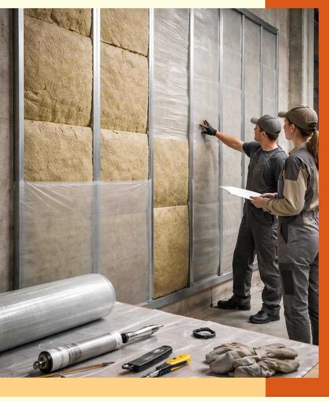 Утепление склада химсырья в Красногорске от 4572 руб. под ключ | ТепломастерКрр