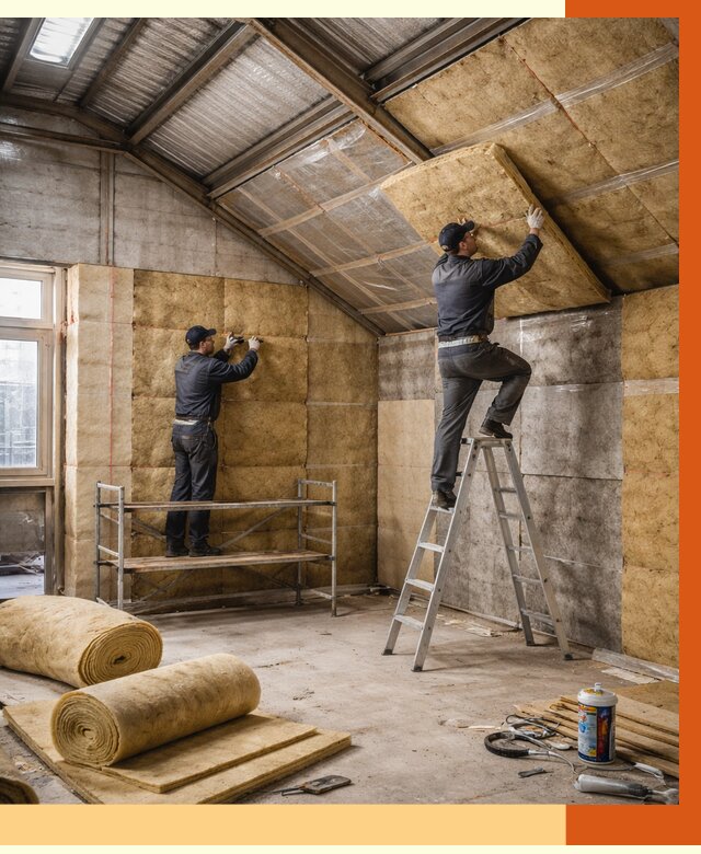 Утепление цеха под ключ в Красногорске от 187979 руб./м2 — теплоизоляция цеха | ТепломастерКрр