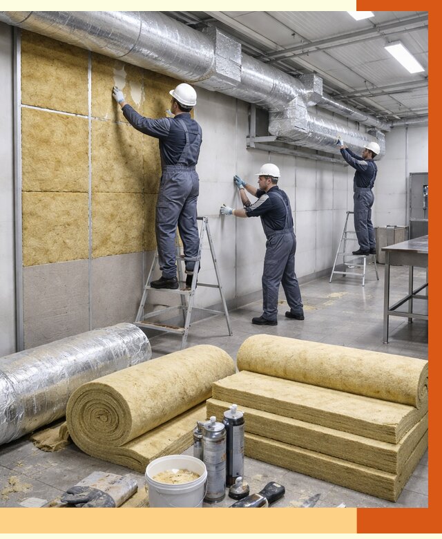 Утепление пищевого цеха в Красногорске от 12701 руб./м² — комплексно под ключ | ТепломастерКрр