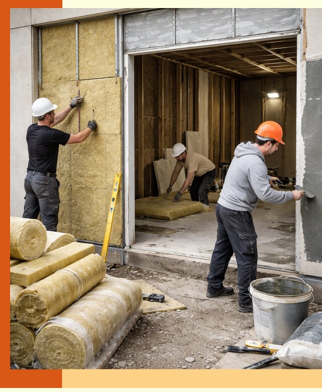 Утепление торгового павильона в Красногорске — качественно и энергоэффективно