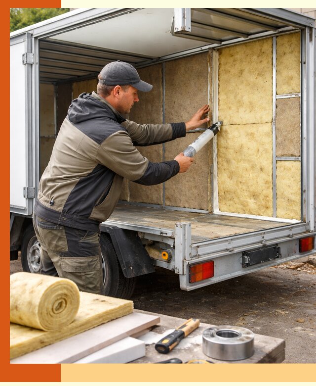 Профессиональное утепление прицепа в Красногорске для любых условий