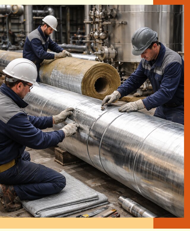 Утепление технологического оборудования в Красногорске от 4268 руб. за м2 | ТепломастерКрр