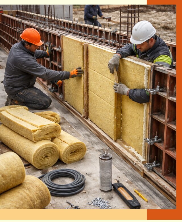 Теплоизоляция опалубки в Красногорске от 7316 руб. за м2 — услуги и монтаж | ТепломастерКрр