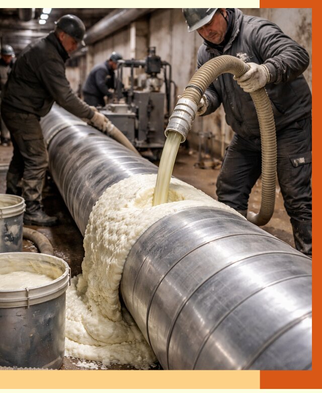 Утепление теплотрассы жидкой теплоизоляцией в Красногорске от 4268 руб. | ТепломастерКрр