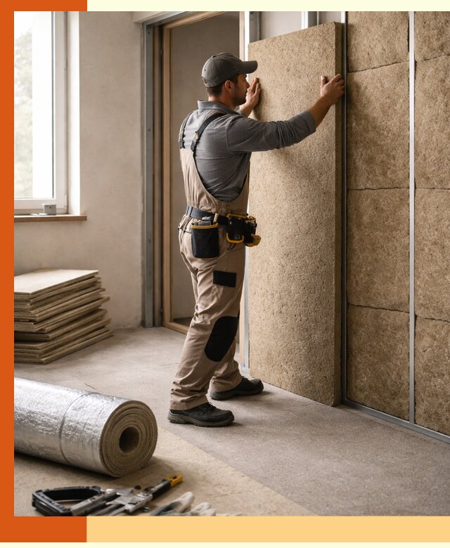 Шумоизоляция дома в Красногорске — комплексная защита от шума