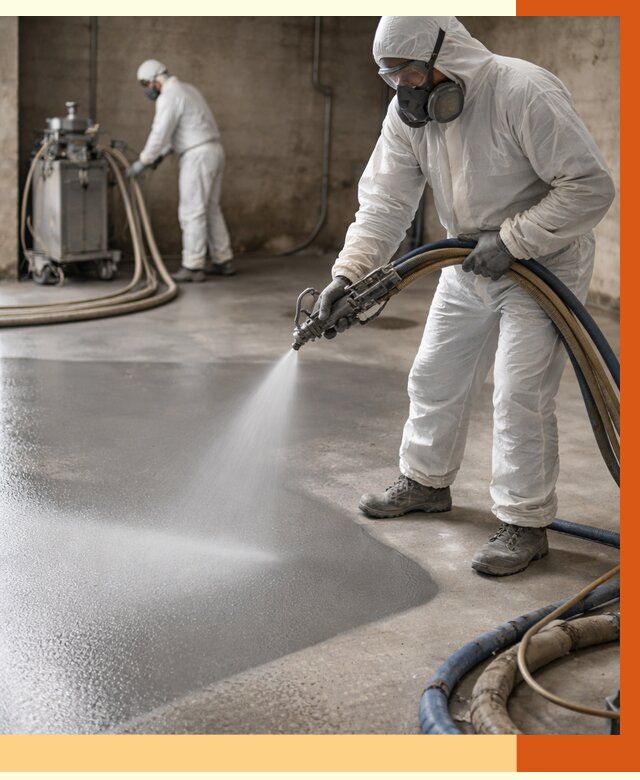 Гидроизоляция полимочевиной в Красногорске от 8637 руб/м² — напыление полимерной гидроизоляции | ТепломастерКрр