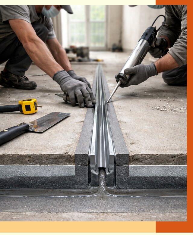 Гидроизоляция деформационного шва в Красногорске от 7621 руб. под ключ | ТепломастерКрр