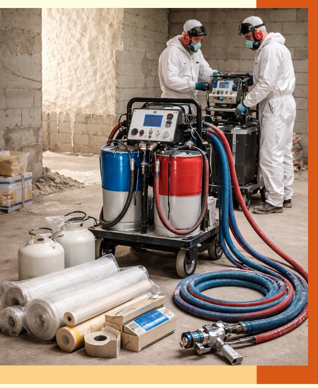 Аренда установки для напыления ППУ в Красногорске от 35564 руб. | ТепломастерКрр