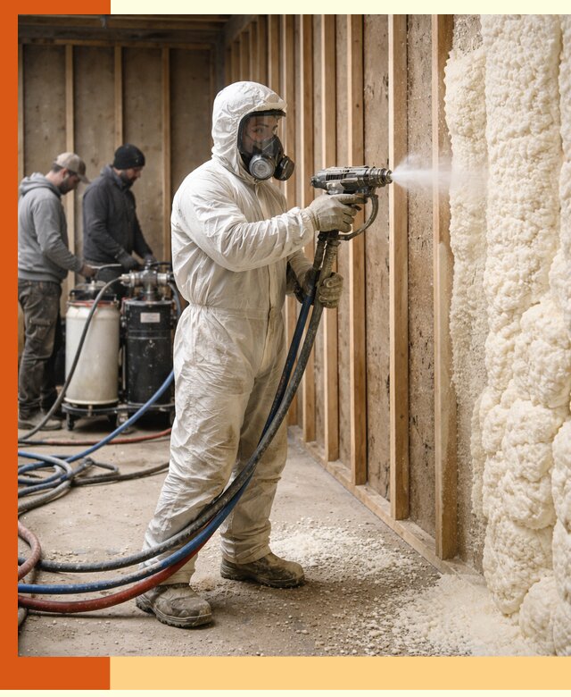 Обучение напылению ППУ: курсы для специалистов в Красногорске