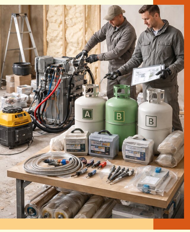 Продажа компонентов ППУ с консультацией в Красногорске от 4268 руб. | ТепломастерКрр